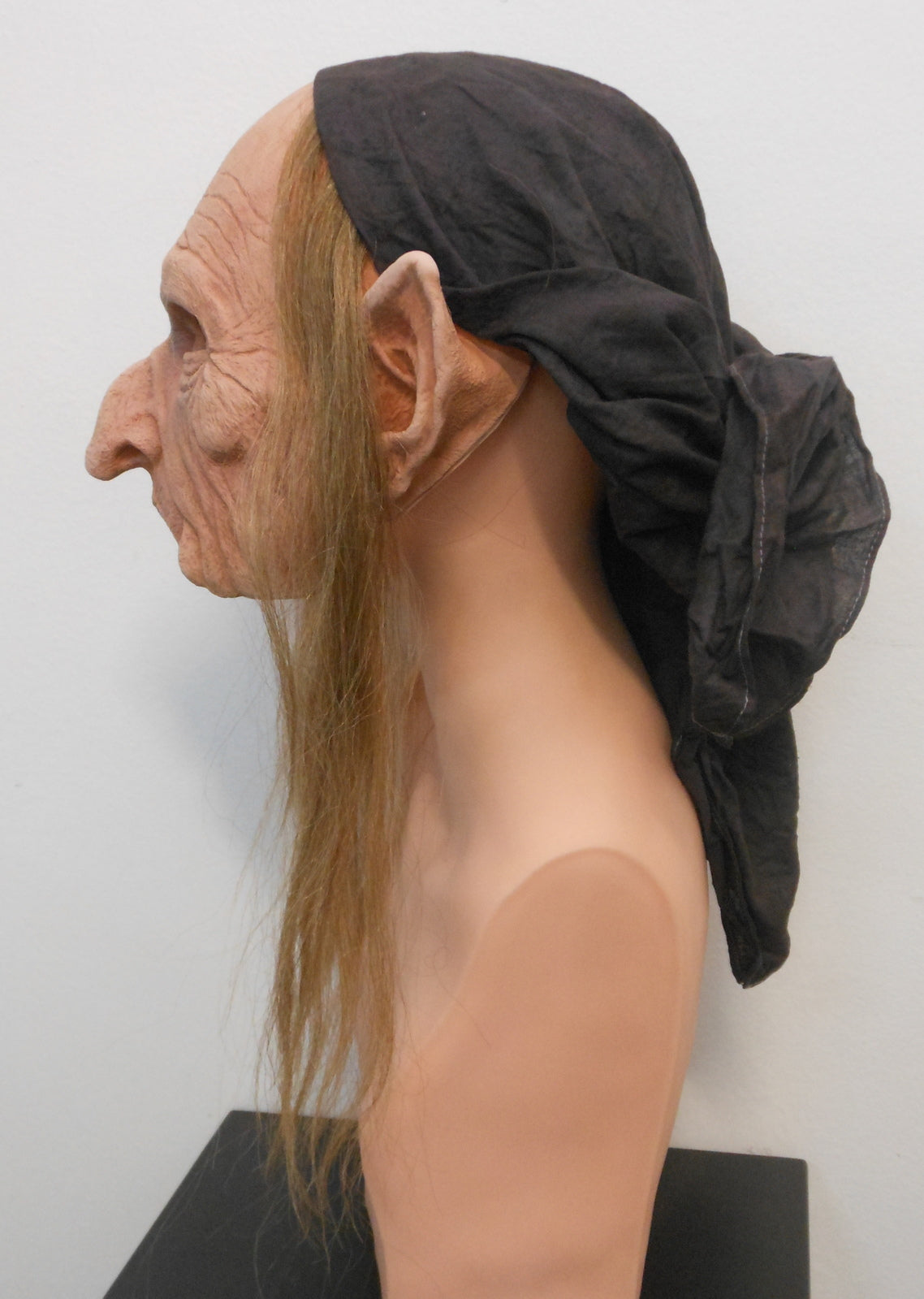 Old Hag, Crone, Gypsy Realistic Mask