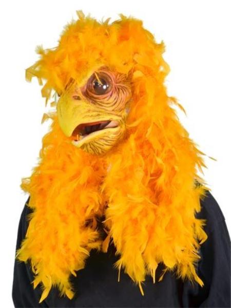 Super Chicken, Bird Latex Face Mask