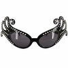 Black Dame Edna Glasses