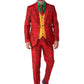 Scarlet Joker Mens Deluxe Villain Costume Suit