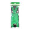 SEQUIN SUSPENDERS GREEN