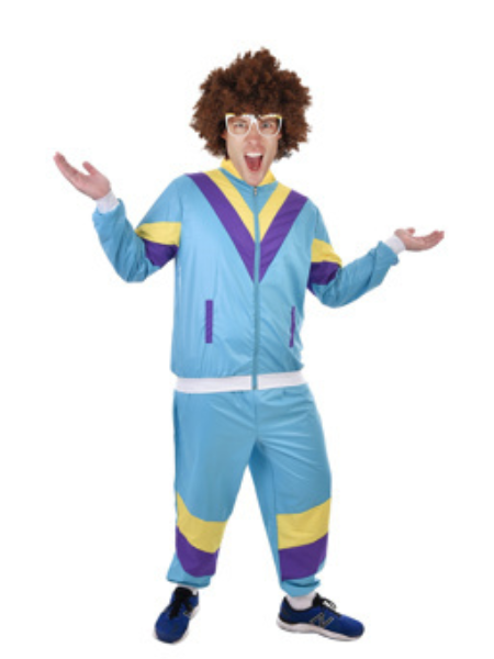 80s Tracksuit blue