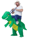 Inflatable dinosaur costume ( ride on)