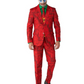 Scarlet Joker Mens Deluxe Villain Costume Suit