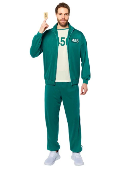 Squid game Player tracksuit green