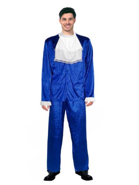 Austin Powers Inspired blue suit