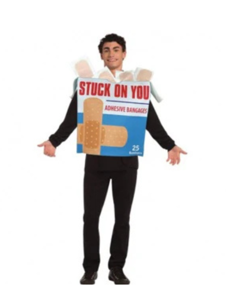 Stuck on you band-aid costume