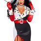 Devilish Dalmatian woman