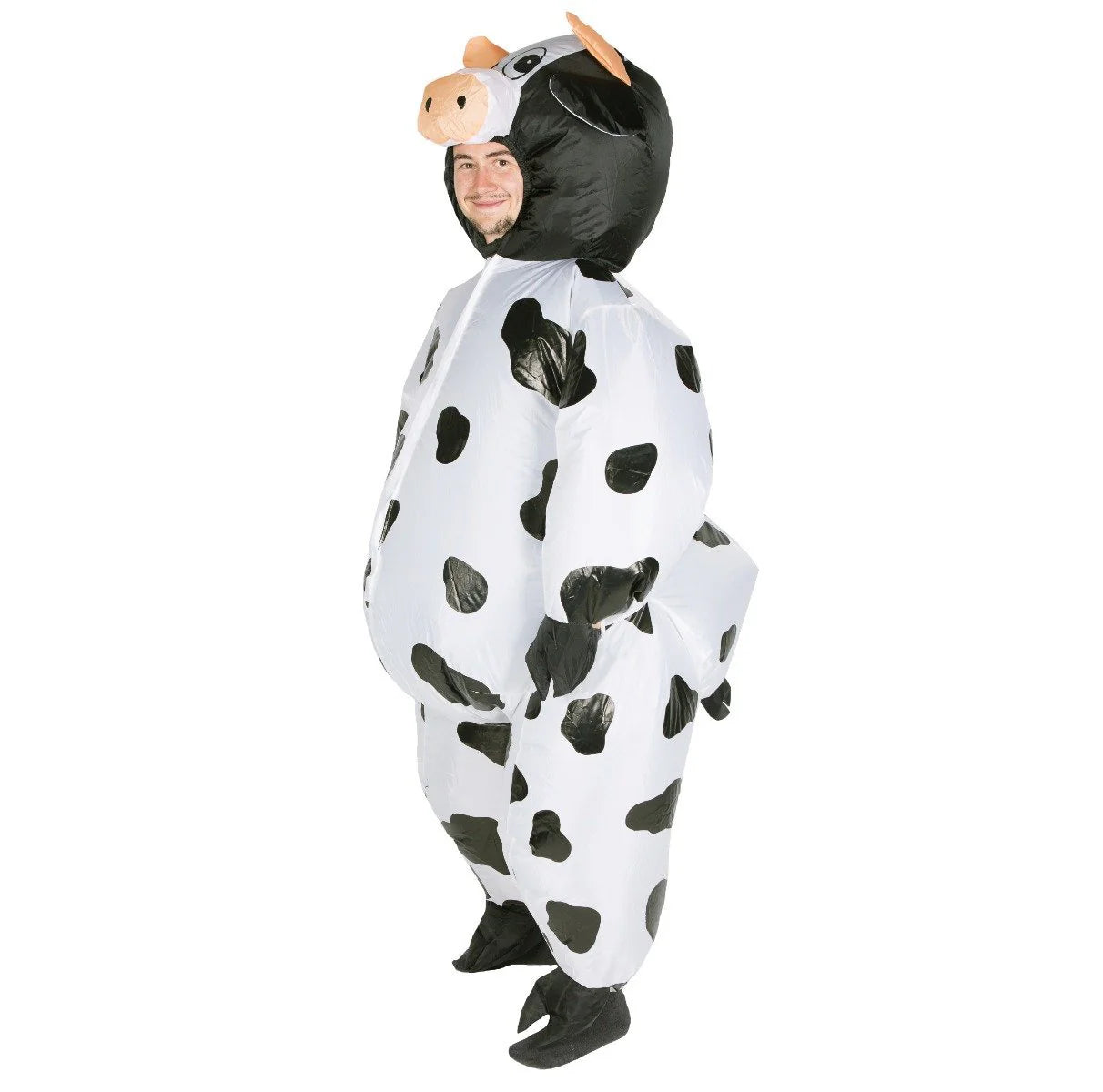 Inflatable cow costume