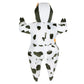 Inflatable cow costume