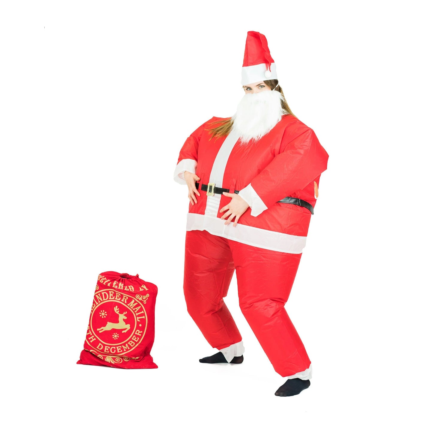 Inflatable Santa Costume