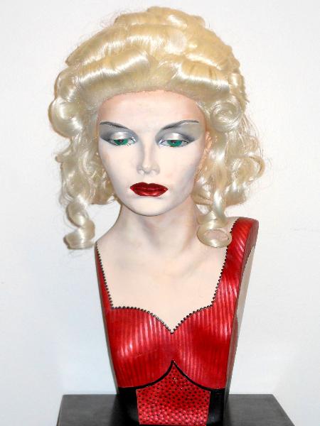 Marie Antoinette Colonial White Wig