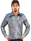 Silver fever disco shirt