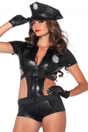 Officer Booty on duty costume