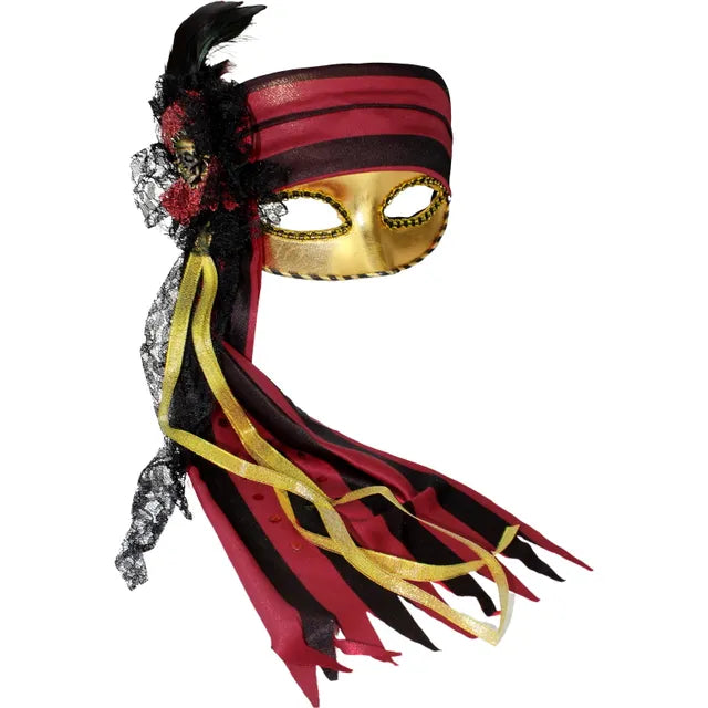 Pirate style masquerade mask