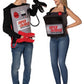 Battery & Jumper cable couple costume