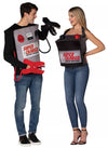 Battery & Jumper cable couple costume