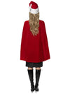 Luxury Red Christmas Cape