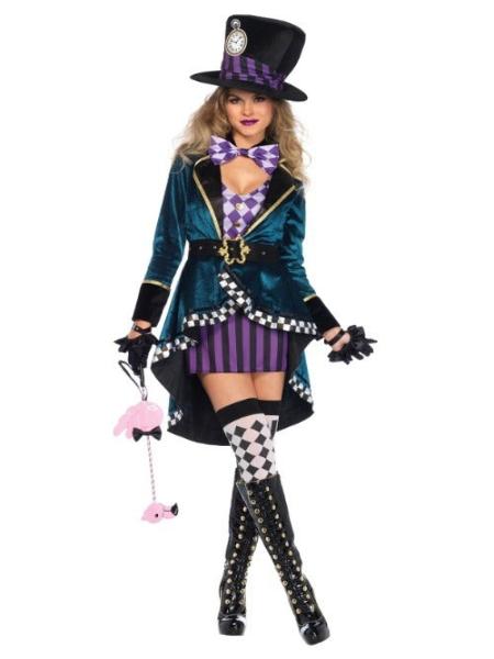 Mad Hatter Deluxe Female Adult Costume